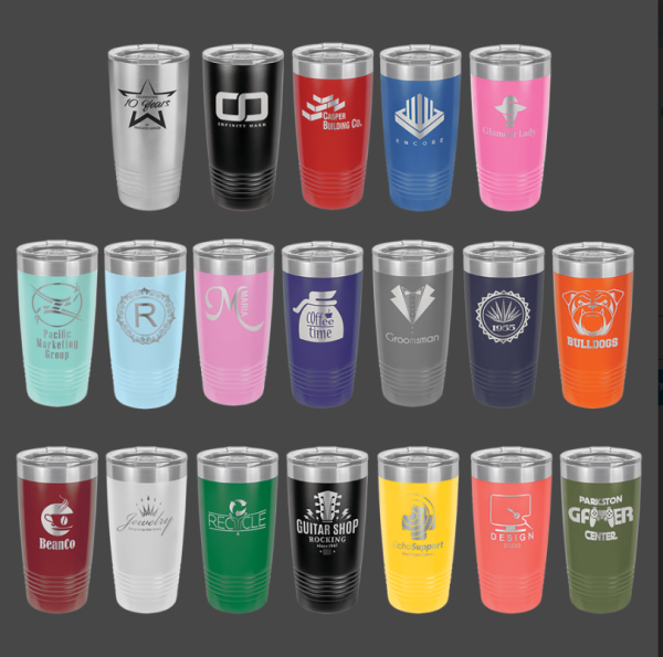 20 Oz Polar Camel Ringneck Tumblers with Slider Lid