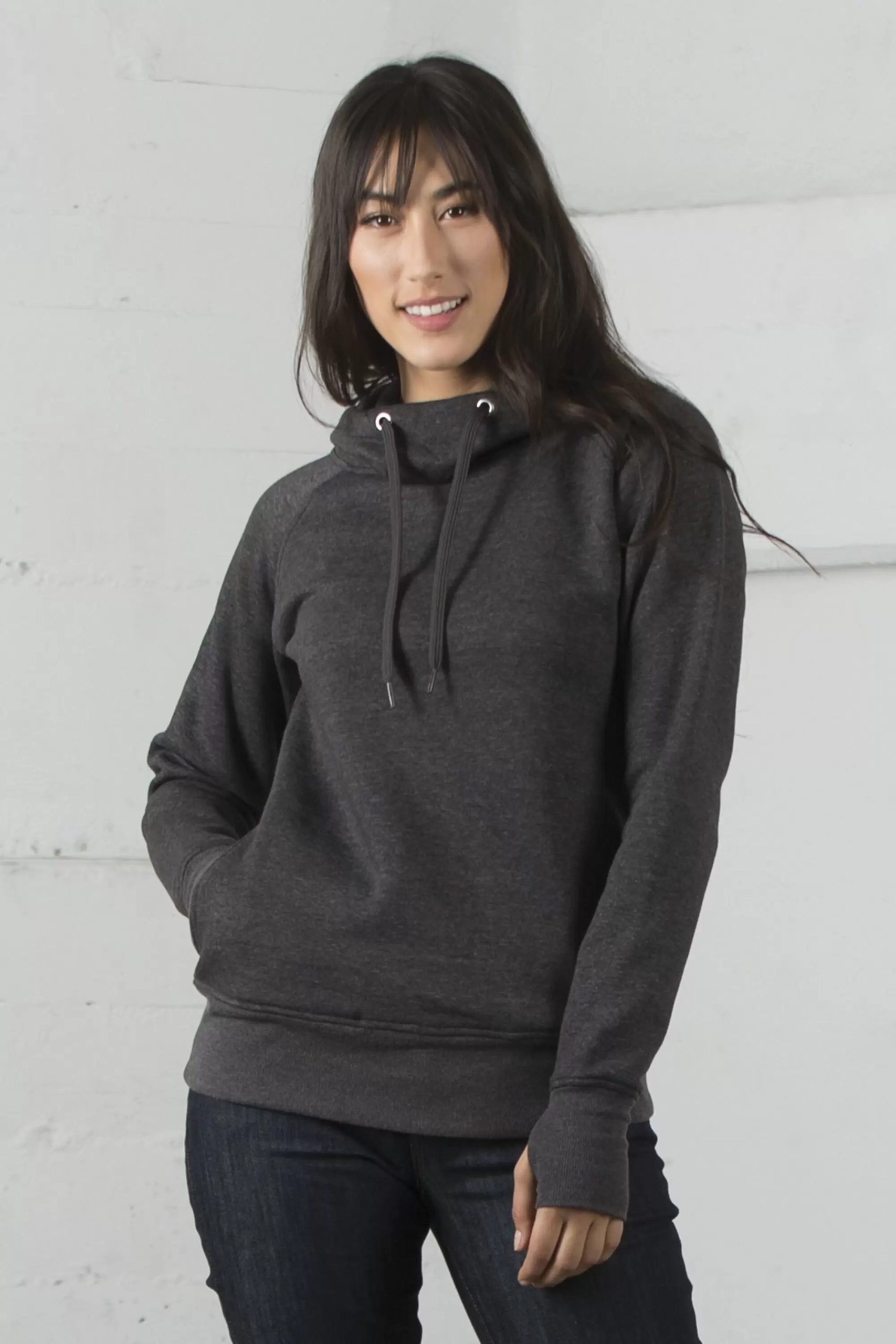 ATC ESActive Vintage Hooded Ladies’ Sweatshirt. L2045