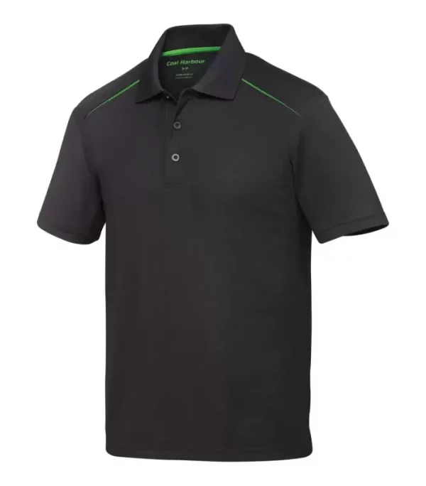 COAL HARBOUR® Snag Resistant Contrast Inset Sport Shirt S4002 - Image 2