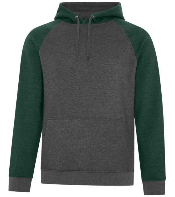 ESACTIVE® VINTAGE TWO TONE HOODED SWEATSHIRT. F2044 - Image 3