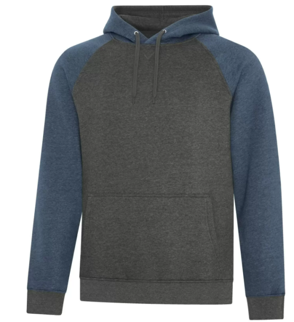 ESACTIVE® VINTAGE TWO TONE HOODED SWEATSHIRT. F2044 - Image 4