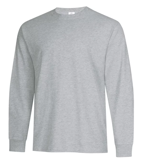 ATC Everyday Ring Spun Cotton Long Sleeve Tee. ATC2015 - Image 3