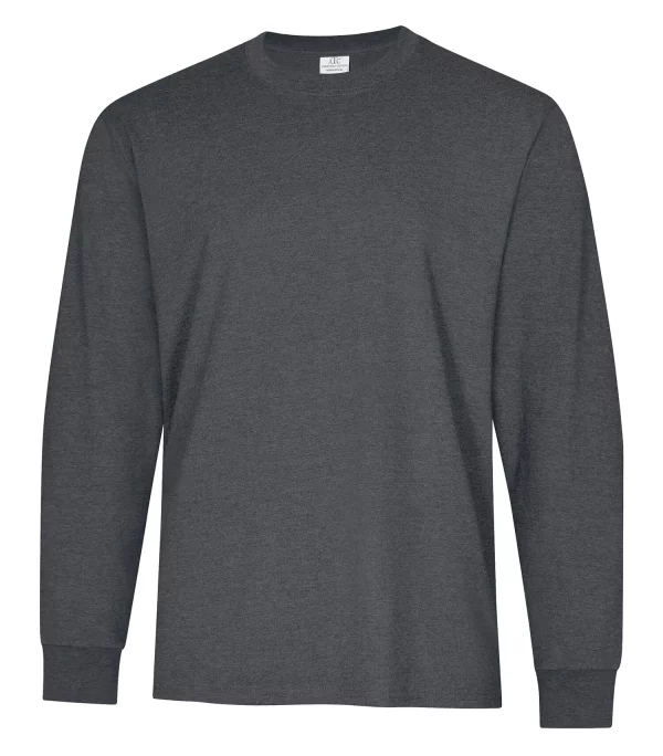 ATC Everyday Ring Spun Cotton Long Sleeve Tee. ATC2015 - Image 4