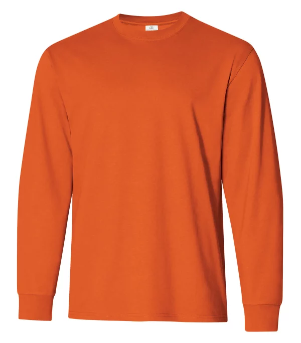 ATC Everyday Ring Spun Cotton Long Sleeve Tee. ATC2015 - Image 8