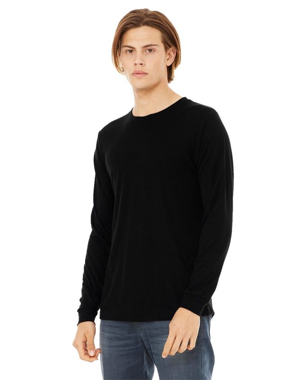 BELLA + CANVAS - Jersey Long Sleeve Tee. 3501 - Image 7