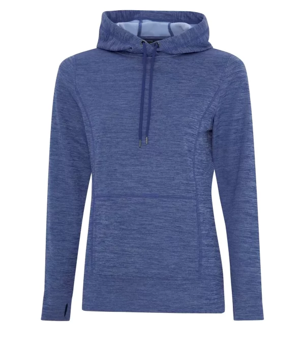 ATC Dynamic Heather Fleece Hooded Ladies' Sweatshirt. L2033 - Image 4