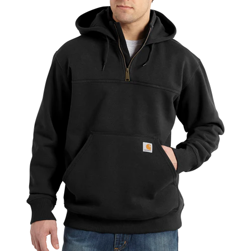 Carhartt Rain Defender Paxton Heavyweight Hooded Zip Mock Sweatshirt – 100617