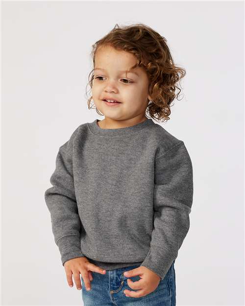 Rabbit Skins – Toddler Fleece Crewneck Sweatshirt – 3317