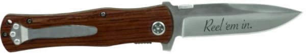 4 1/2" Wood Handle Knife - GFT 014