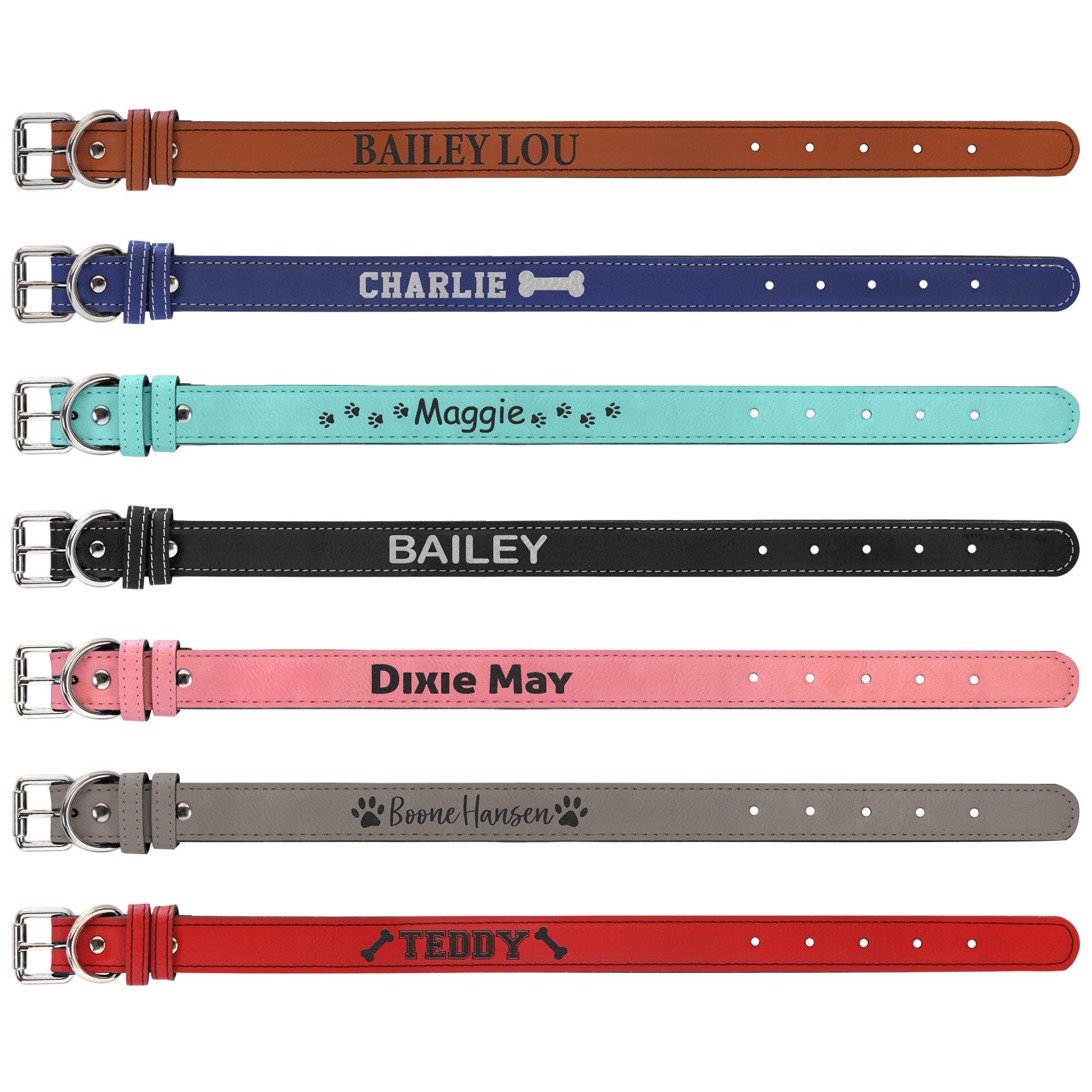 Small Dog Collar 15″ x 3/4″ – LLC500