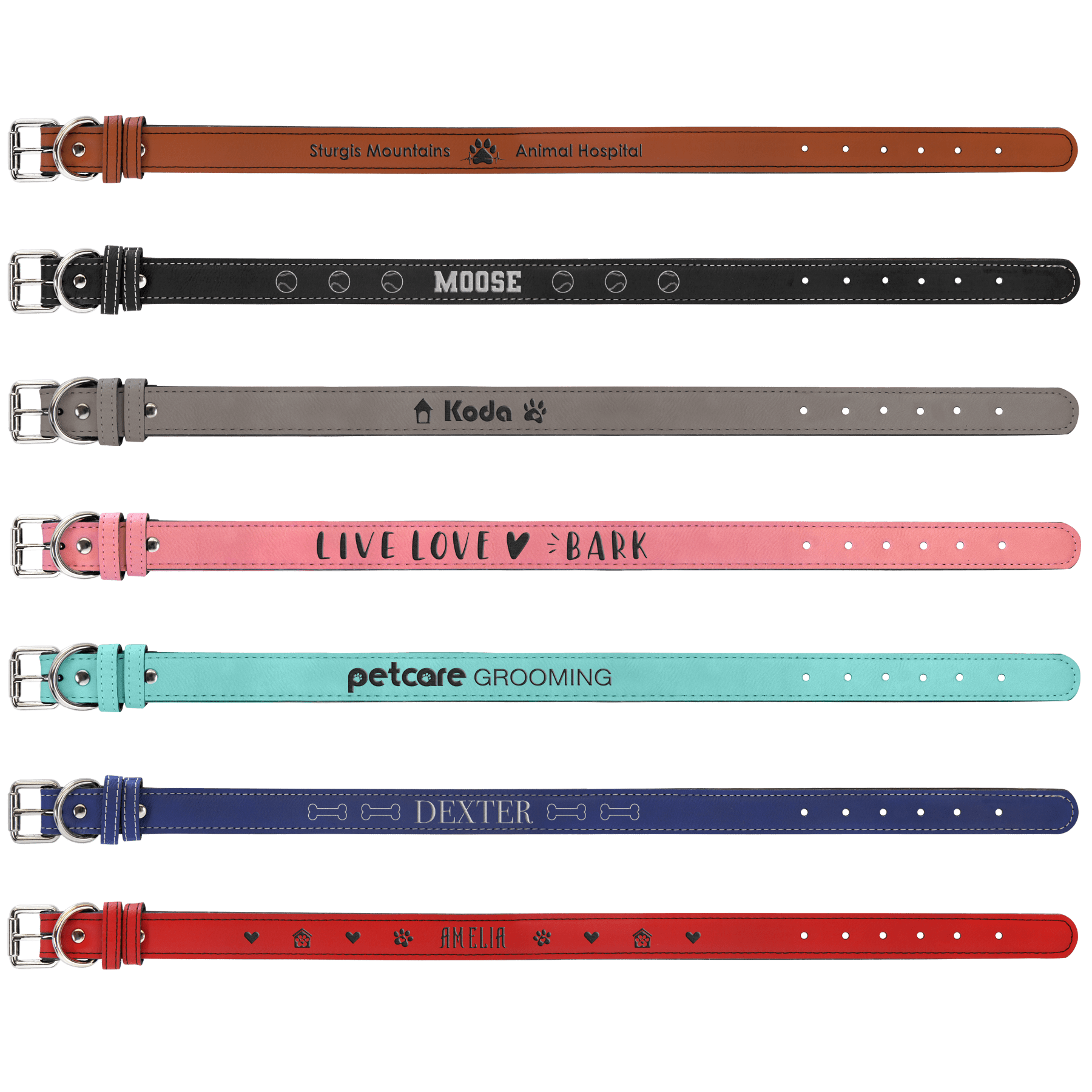 Extra Large Dog Collar 27″ x 1 1/4″ – LLC 54