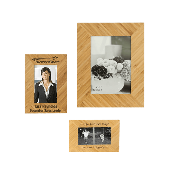 Bamboo Picture Frame 5" x 7" - PFT457 - Image 2