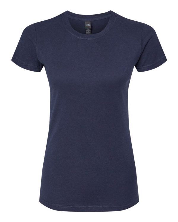 M&O Women's Fine Jersey T-Shirt -4513 - Image 8