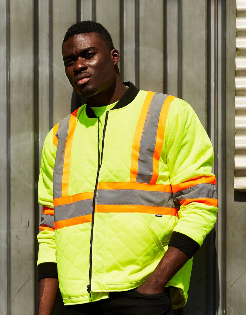 Hi Vis Safety Freezer Jacket 024-FJQ