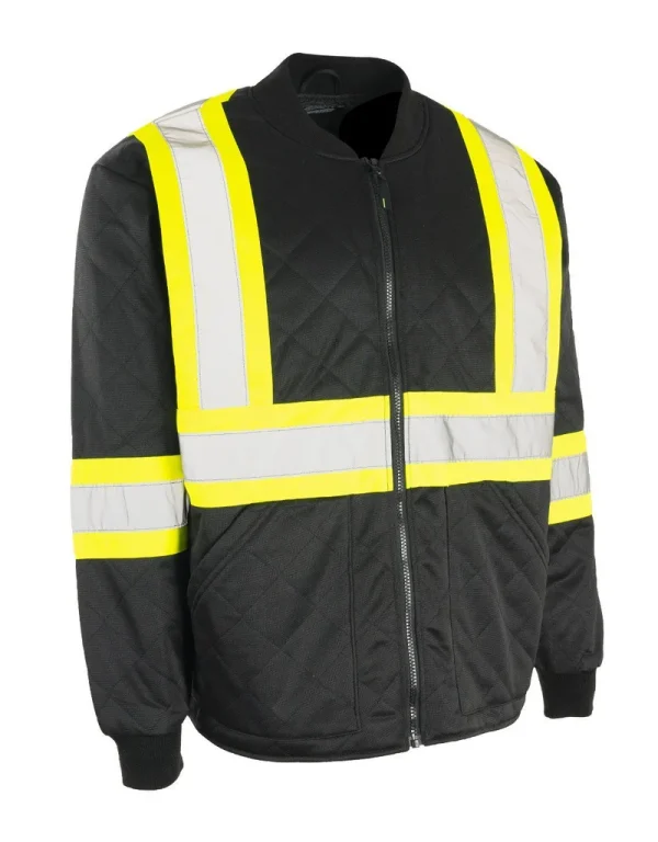 Hi Vis Safety Freezer Jacket 024-FJQ - Image 3