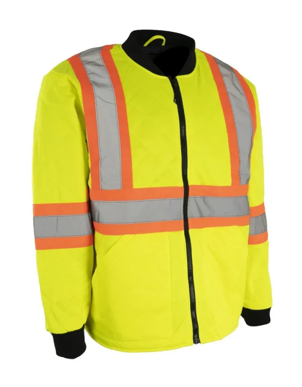 Hi Vis Safety Freezer Jacket 024-FJQ - Image 5