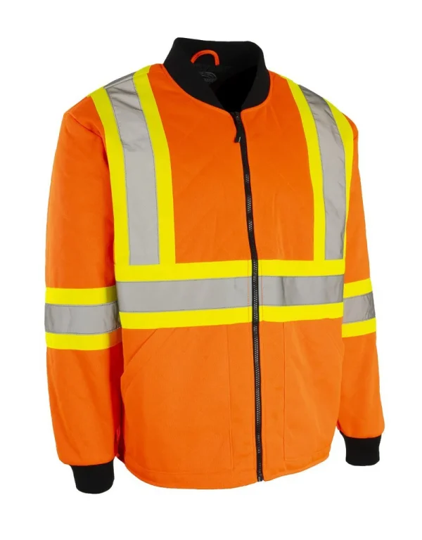 Hi Vis Safety Freezer Jacket 024-FJQ - Image 6