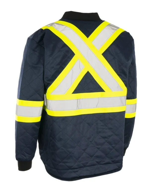 Hi Vis Safety Freezer Jacket 024-FJQ - Image 2