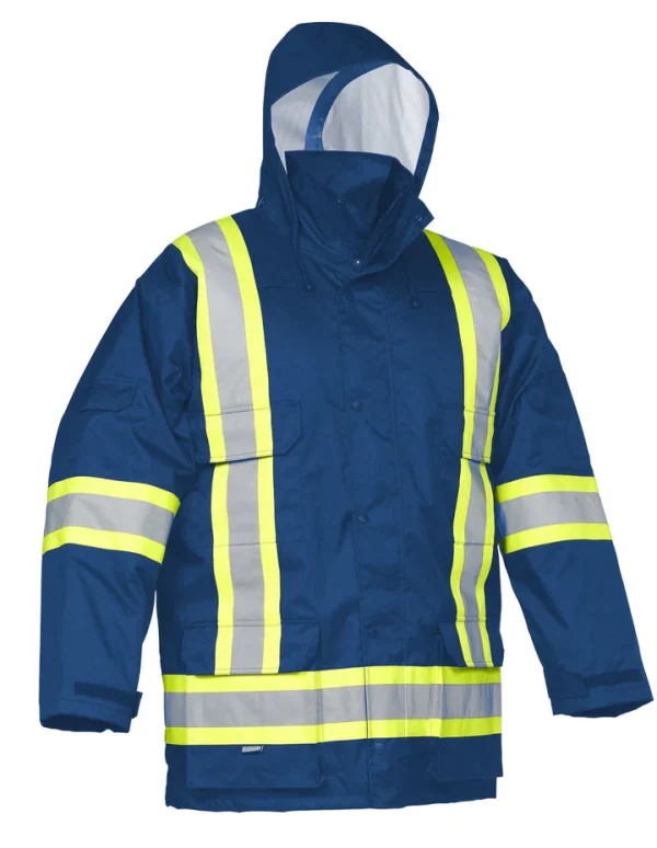 Hi Vis Safety Winter Cargo Parka 024-EN640R - Image 5