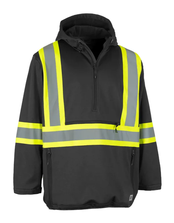 Hi Vis Safety Anorak Pullover Softshell - 023-EN178