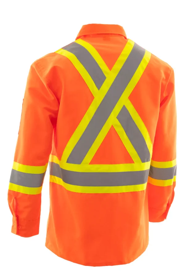 Hi Vis Ripstop Safety Work Shirt - 024-75100 - Image 2