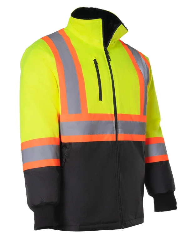 Hi Vis Lightweight Safety Freezer Jacket - 024-FGFJQLY