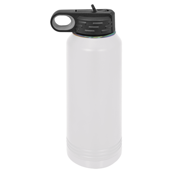Polar Camel 32 oz. White/Prism ION-Plated Water Bottle - LWB251 - Image 2