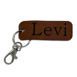 Leather Keychain