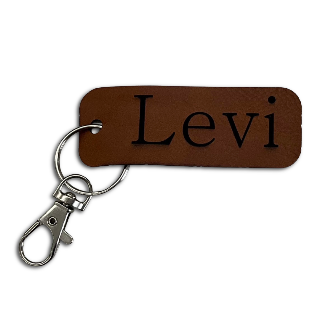 Leather Keychain