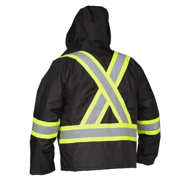Hi Vis Safety Driver's Jacket - 024-EN610R - Image 2