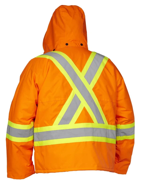 Hi Vis Safety Driver's Jacket - 024-EN610R - Image 4