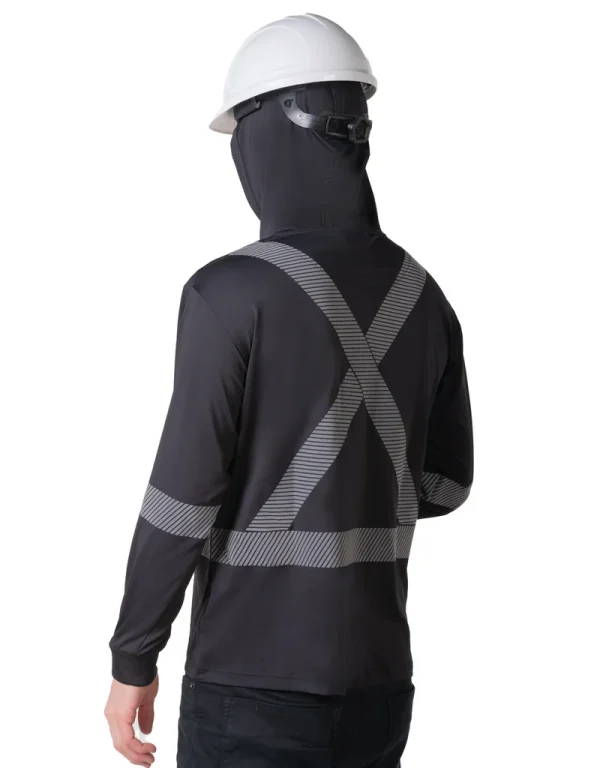 Hooded Long Sleeve Ultrasoft Technical Tee - 022-SPXCSA - Image 8