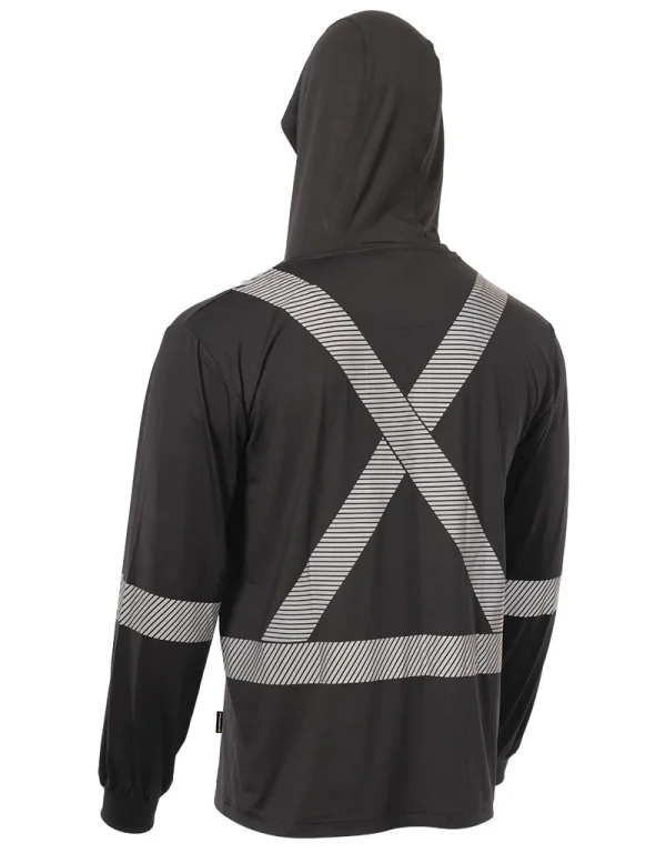 Hooded Long Sleeve Ultrasoft Technical Tee - 022-SPXCSA - Image 10