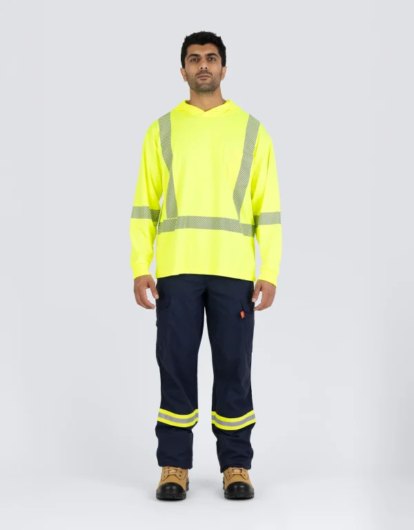 Hooded Long Sleeve Ultrasoft Technical Tee - 022-SPXCSA