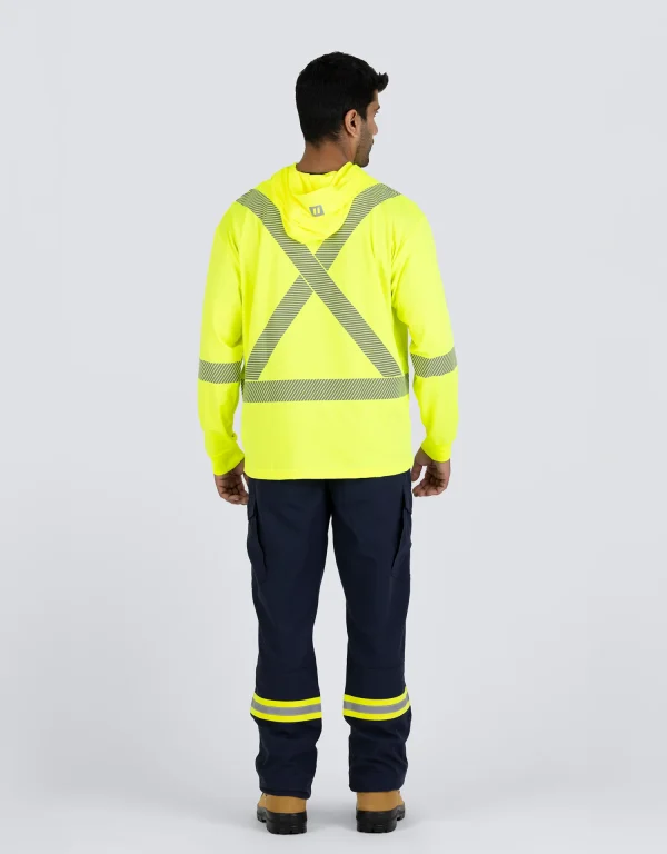 Hooded Long Sleeve Ultrasoft Technical Tee - 022-SPXCSA - Image 12
