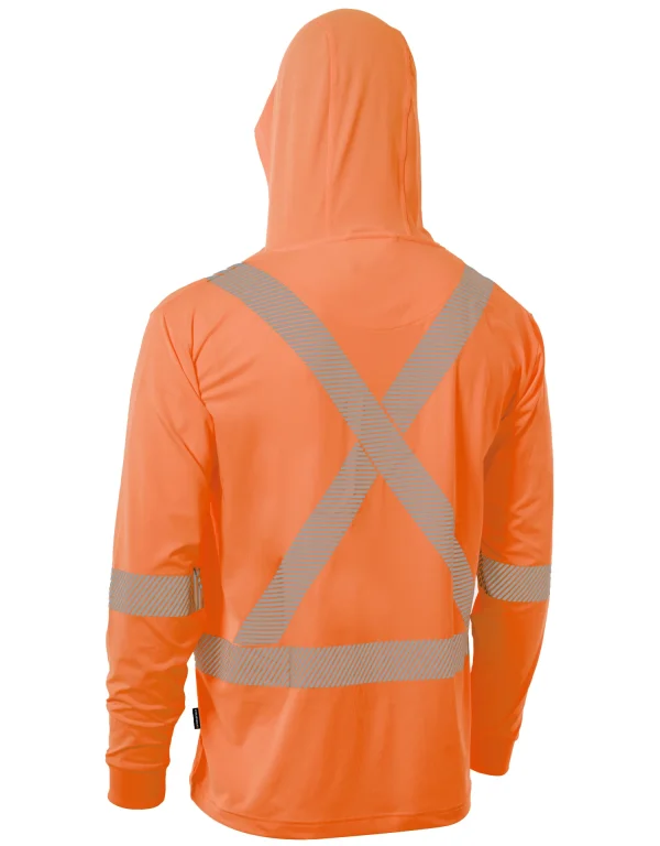 Hooded Long Sleeve Ultrasoft Technical Tee - 022-SPXCSA - Image 6