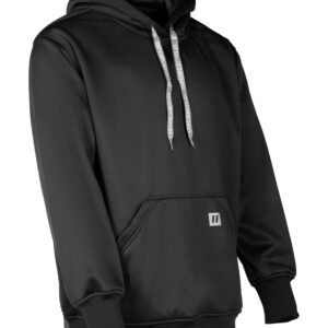 Premium Polyester Fleece Pullover Hoodie with Double-Lined Hood - 024-P835NVNT