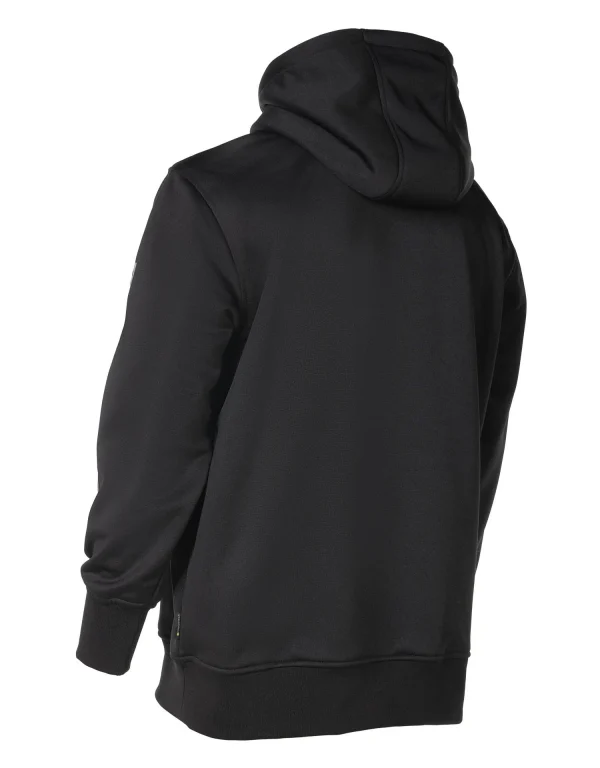 Black Pullover Forcefield Logo Sleeve Graphic Hoodie - 024-P835BKNTFF - Image 5