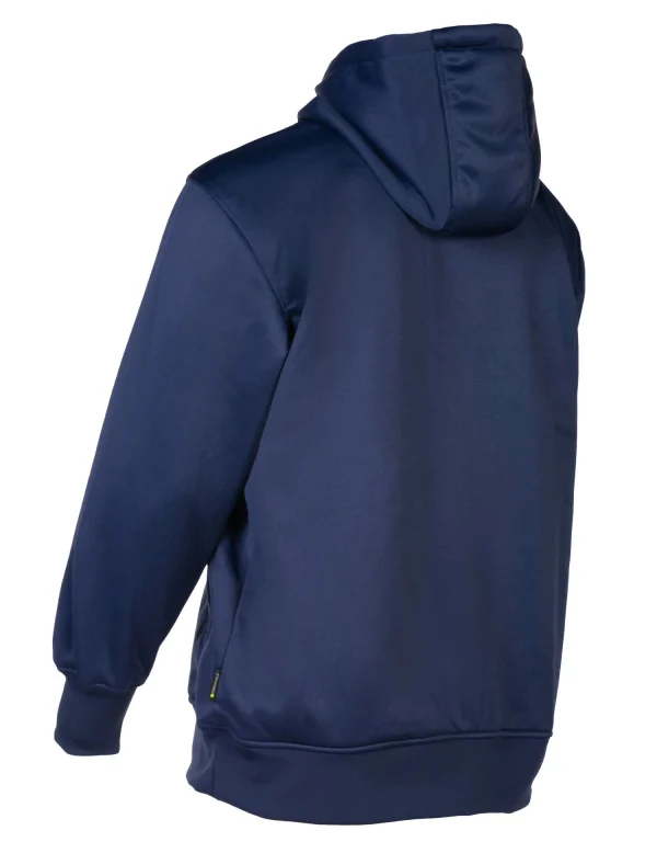 Premium Polyester Fleece Pullover Hoodie with Double-Lined Hood - 024-P835NVNT - Image 4