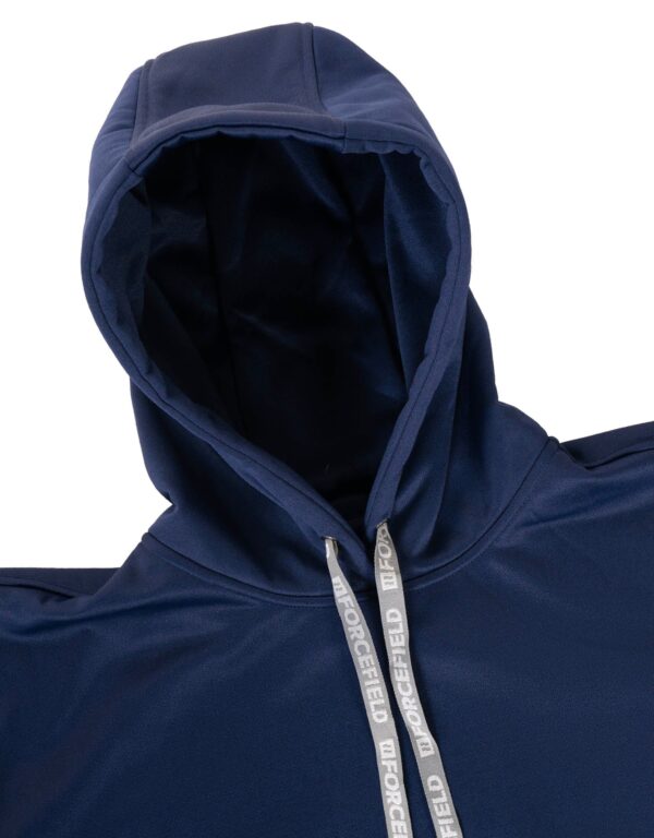 Premium Polyester Fleece Pullover Hoodie with Double-Lined Hood - 024-P835NVNT - Image 3