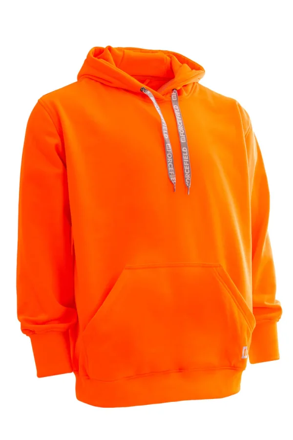 Hi Vis Orange Deluxe Pullover Hi Vis Hoodie - 024-P835ORNT