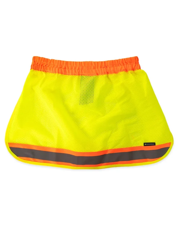 Hi-Vis Reflective Mesh Hard Hat Sun Shade Neck Sheild - 036-HHNG - Image 4