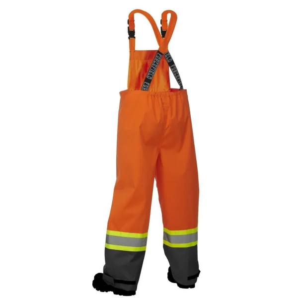 Hi Vis Safety Rain Overall - 023-HVRBP - Image 4