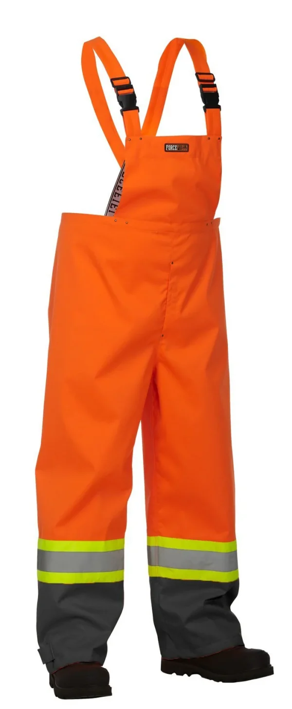 Hi Vis Safety Rain Overall - 023-HVRBP - Image 5