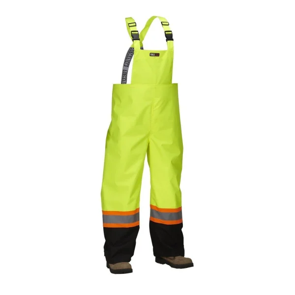 Hi Vis Safety Rain Overall - 023-HVRBP - Image 2