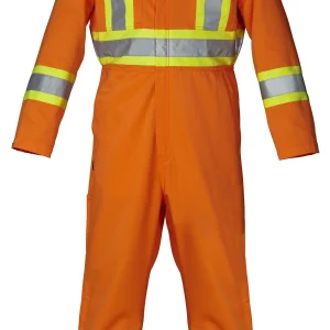 Hi Vis Safety Unlined Coverall - 024-OR145