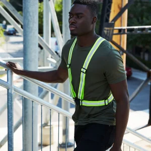 Hi Vis Traffic Safety Sash - 022-TBLY