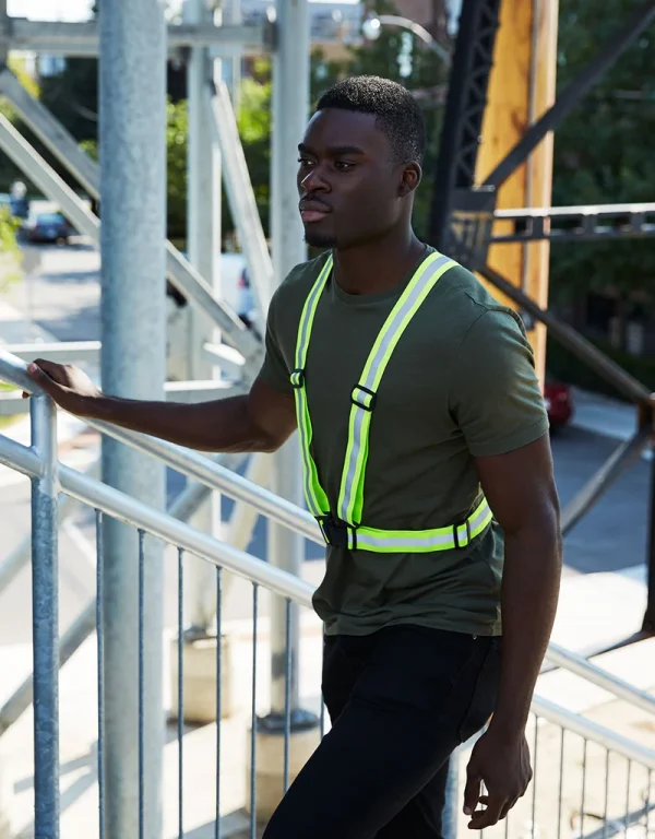 Hi Vis Traffic Safety Sash - 022-TBLY