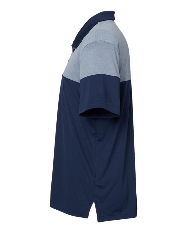 Adidas - Heathered 3-Stripes Colorblocked Polo - A213 - Image 6