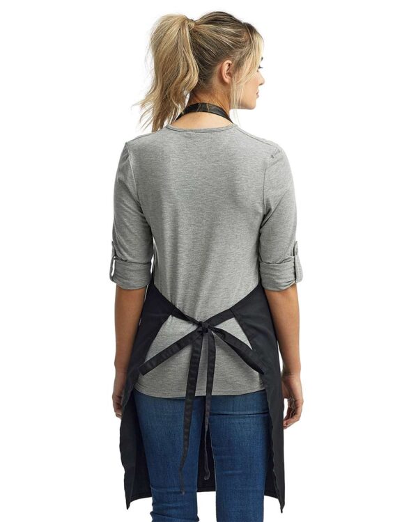 Artisan Collection by Reprime - Espresso Bib Apron with Pocket - RP123 - Image 2